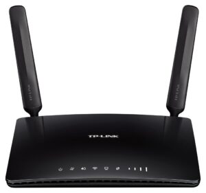 TP-LINK TL-MR6400 belaidis vieno dažnio (2,4 GHz) Fast Ethernet 3G 4G maršrutizatorius juodas
