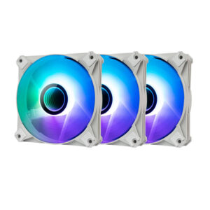 Computer fan set ARGB Darkflash INF8 3in1 120×120 (white)