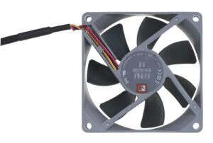 Noctua NF-R8 redux-1800 Kompiuterio korpusui Ventiliatorius 8 cm Juoda, Pilka