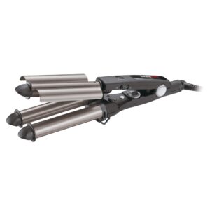 BaByliss TRIPPLE WAVER Garbanojimo žnyplės Šiltas Juoda 125 W 2,7 m