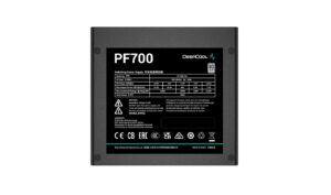 DeepCool PF700 maitinimo blokas 700 W 20+4 pin ATX ATX Juoda