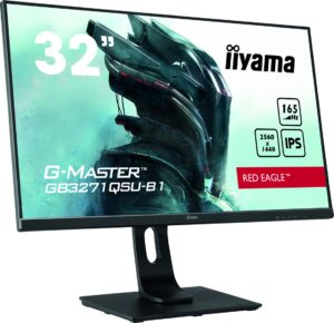 iiyama G-MASTER GB3271QSU-B1 kompiuterio monitorius 80 cm (31.5") 2560 x 1440 pikseliai Wide Quad HD LED Juoda