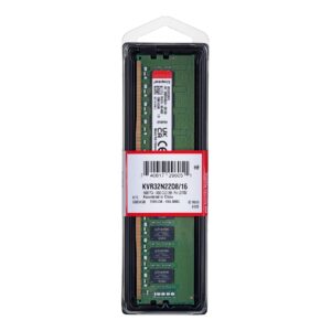 Kingston Technology ValueRAM KVR32N22D8/16 atminties modulis 16 GB 1 x 16 GB DDR4 3200 MHz