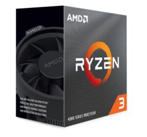 AMD Ryzen 3 4100 procesorius 3,8 GHz 4 MB L3 Dėžė