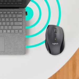 Logitech Customizable Mouse M705 kompiuterio pelė Dešinės rankos Radijo dažnio belaidė Optinis 1000 DPI