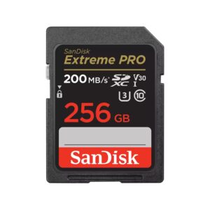 SanDisk Extreme PRO 256 GB SDXC UHS-I Klasės 10