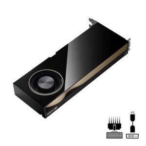PNY VCNRTX6000ADA-SB NVIDIA RTX 6000 ADA 48GB GDDR6 4X DISPLAYPORT PCI EXPRESS 4.0 DUAL SLOT ATX – ATX BRACKET SMALL BOX