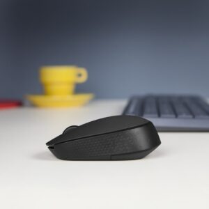 Logitech B170 Black Bp kompiuterio pelė Abiems rankoms Radijo dažnio belaidė Optinis