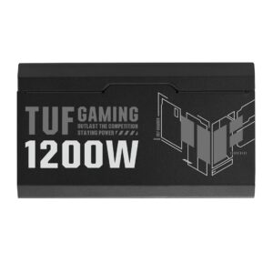 ASUS TUF GAMING 1200W Gold maitinimo blokas 20+4 pin ATX ATX Juoda