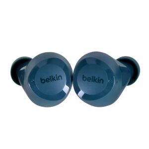 Belkin SoundForm Bolt Laisvų rankų įranga Bevielis Įkišamos į ausį Skambučiai / muzika / sportas / kasdienis Bluetooth Žalsvai mėlyna