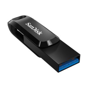 SanDisk Ultra Dual Drive Go USB atmintukas 512 GB USB Type-A / USB Type-C 3.2 Gen 1 (3.1 Gen 1) Juoda
