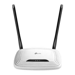 TP-Link TL-WR841N belaidis maršrutizatorius Greitas eternetas Viena juosta (2,4 GHz) Juoda, Balta