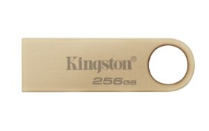 Kingston Technology DataTraveler SE9 G3 USB atmintukas 256 GB USB A tipo 3.2 Gen 1 (3.1 Gen 1) Auksas