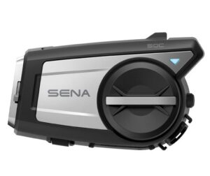 SENA 50C 50C-01 laisvų rankų įranga motociklininkams 4K kamera Bluetooth 5.0 8000 m 1 vnt. Juoda, Sidabras