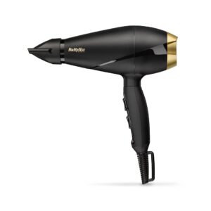BaByliss 6704E plaukų džiovintuvas 2000 W Juoda, Auksas