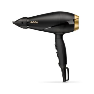 BaByliss 6704E plaukų džiovintuvas 2000 W Juoda, Auksas