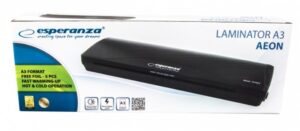 Esperanza EFL003 laminavimo aparatas Šalto / karšto laminavimo įrenginys 250 mm/min Juoda